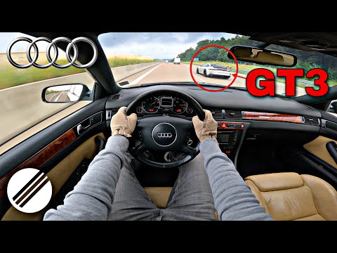 Audi A6 Avant 2.7 T quattro *Broken Engine* Top Speed Drive on German Autobahn🏎