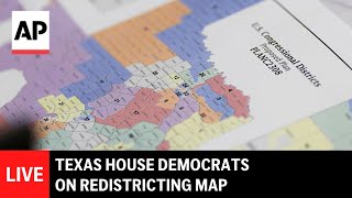 LIVE: Texas Democrats, Sen. Dick Durbin hold press conference on redistricting map