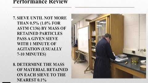 AASHTO T27   ASTM C136