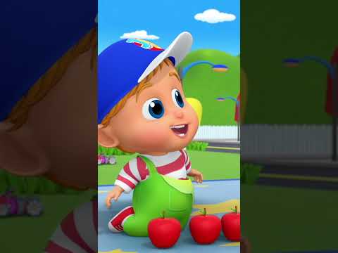Подсчет чисел с фруктами #shrots #learningvideo #kindergartenrhymes #juniorsquad #kidssong