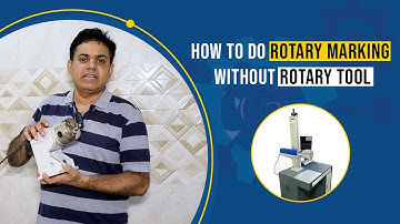 Round object marking without rotary tool.