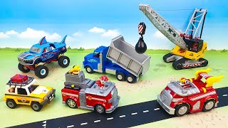 Пожарная машина Грузовик Трактор Экскаватор Автокранс - самые новые игрушечные видео.