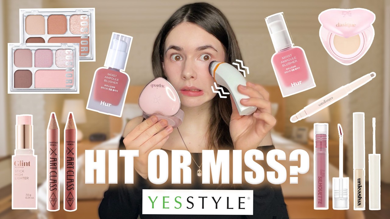 Trying recently trending Korean makeup from Yesstyle.com