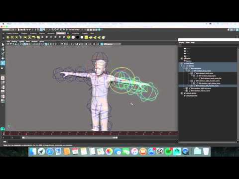 Motion Capture for Maya using Xbox Kinect