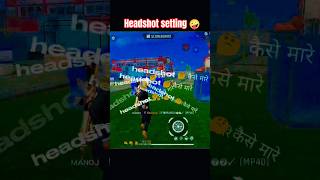 Free Fire Short Range Headshot Trick 🎯 | Best Sensitivity Settings 2026One Tap Headshot Secret Trick