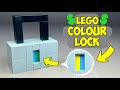 How to make a Lego Lock with Color Combination