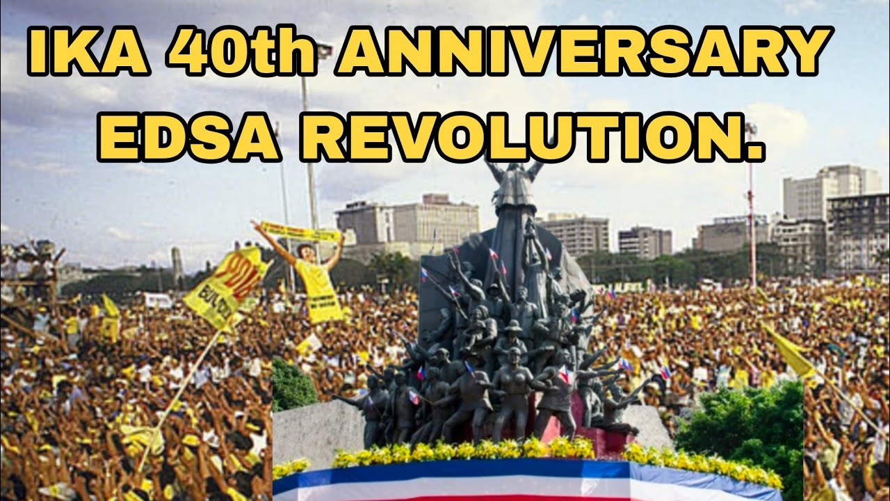 IKA 40th EDSA ANNIVERSARY LIVE COVERAGE FEB 25/2026.