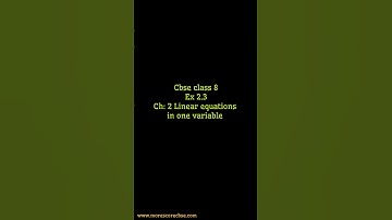 class 8 Ex 2.3 #class8 #cbse #cbseboard #ncert #ncertmaths #number #shortsvideo #studywithme #trend
