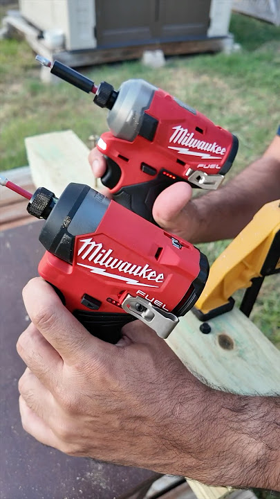 Milwaukee M12 FUEL SURGE impact driver 2551-20 vs Milwaukee M12 FUEL impact driver 3453-20