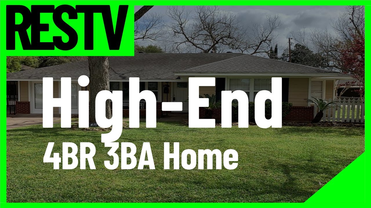 RESTV Sugar Land HighEnd Home For Sale 411 S Belknap St Belknap