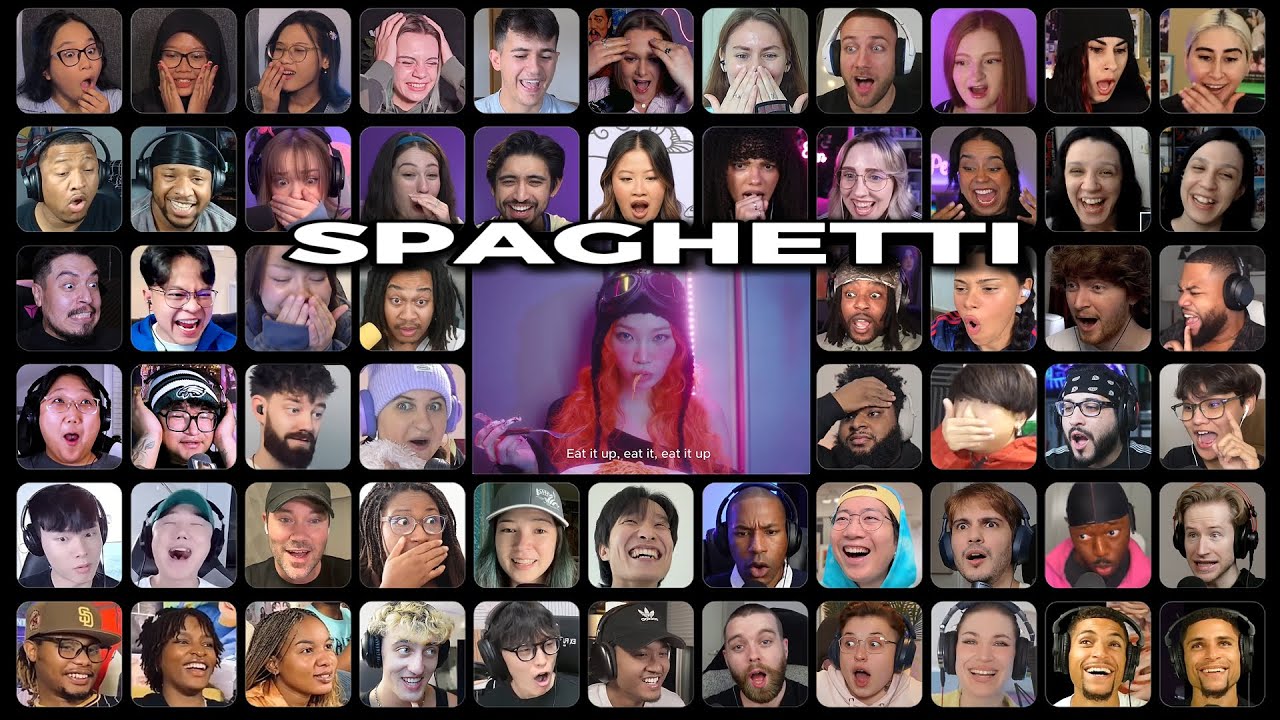 Spaghetti: Epic LE SSERAFIM and J-HOPE Reaction Mashup!