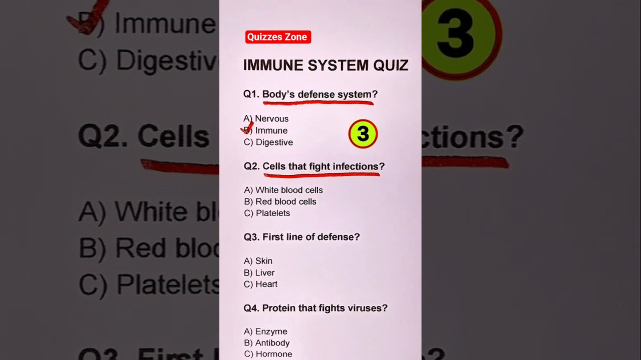 🇱🇷 95% Americans Get This Immune Questions Wrong 😬🧠 