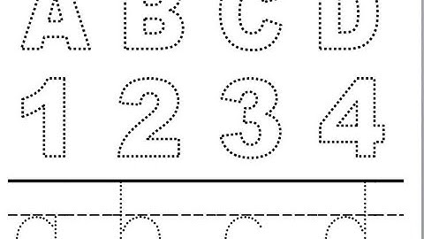 Dotted Letters Font In MS Word | Tracing Letters For Toddlers In Microsoft Word | 2021 | SarwarHBK