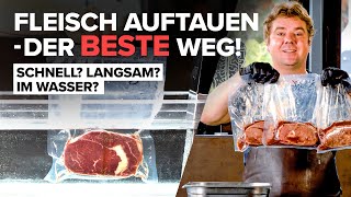 Myth: 'Meat must always be thawed gently and slowly' - We debunk a misconception