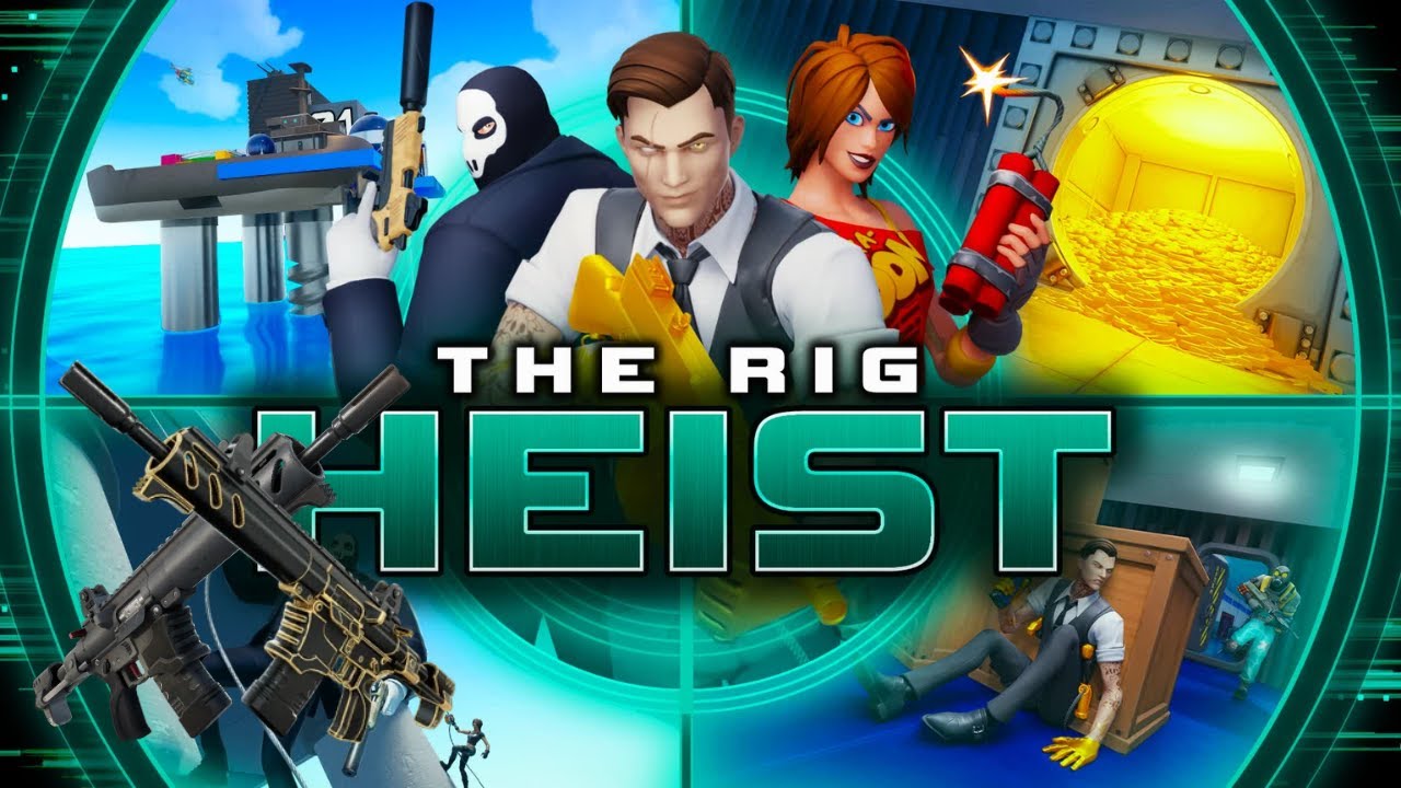 The Perfect AR Combo in THE RIG HEIST