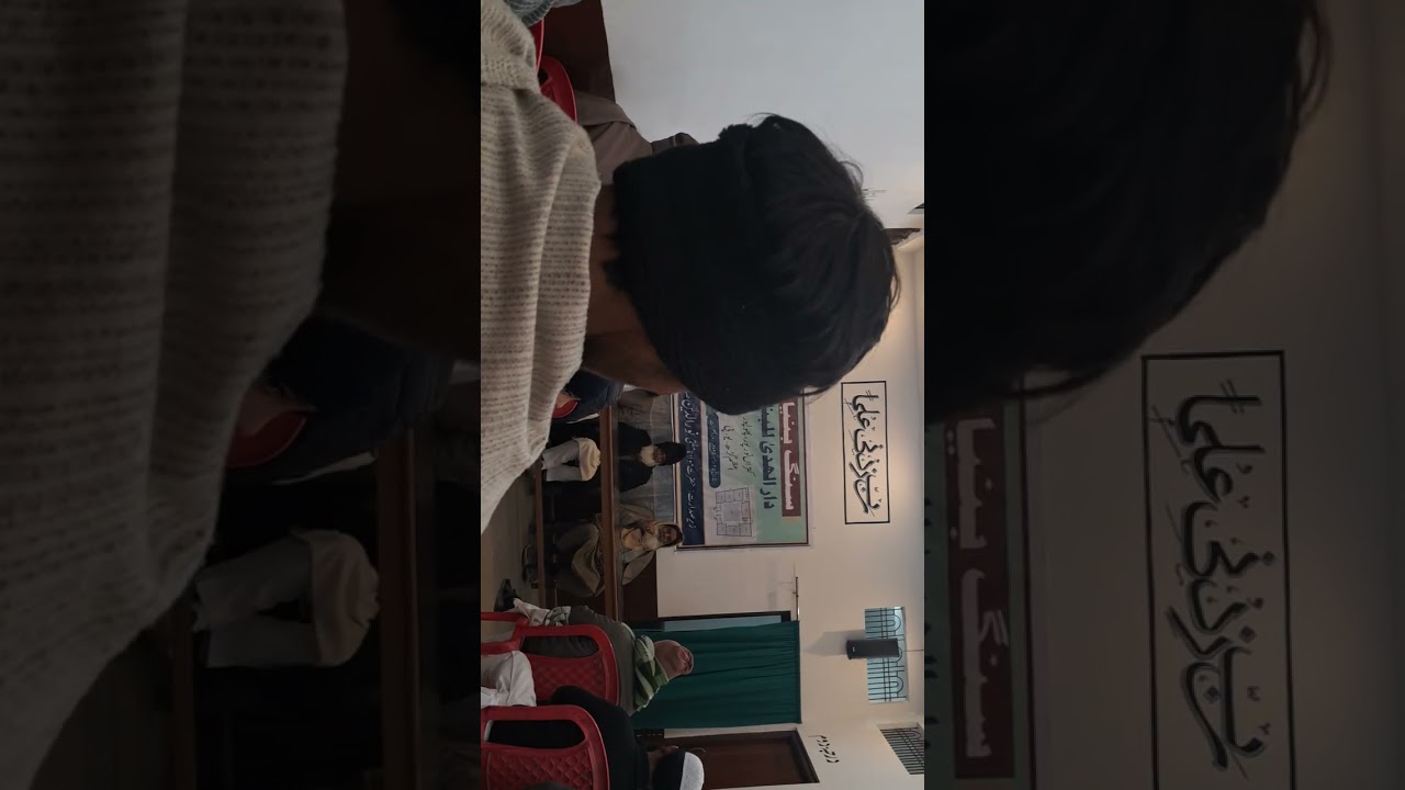 Bacchiyon ke school ki buniyad rakhne aaye mufti nooruddin sahab 🤍💞