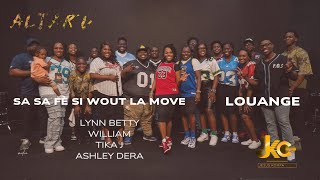 SA SA FÈ SI WOUT LA MOVE Louange - Lynn Betty William, Ashley Dera & Tika J | JKC Orlando Altar’d