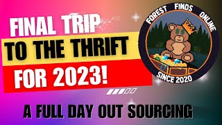 What Can I Find to RESELL From a FULL Day of Thrifting??? | Trip To The Thrift #10