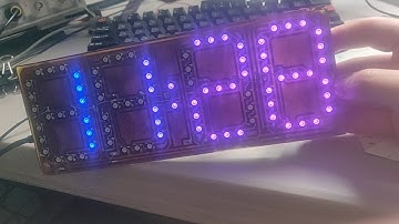 DIY WS2812B Digital Clock with ATtiny85