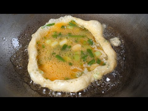 돼지볶음 계란 밥 / pork omelet egg rice - thai street food