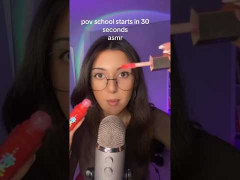 School Starts In 30 Seconds Let Me Do Your Makeup Asmr Shorts Shortsvideo
