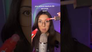 School starts in 30 seconds Let me do your makeup asmr shorts shortsvideo