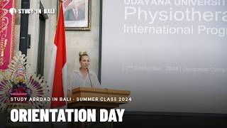 Orientation Day in Bali | Architecture Summer School · Summer 2024