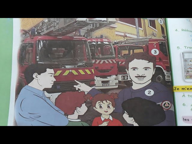 كتاب الفرنسية خامسة ابتدائي ص 58 و 59 الوحدة الثالثة