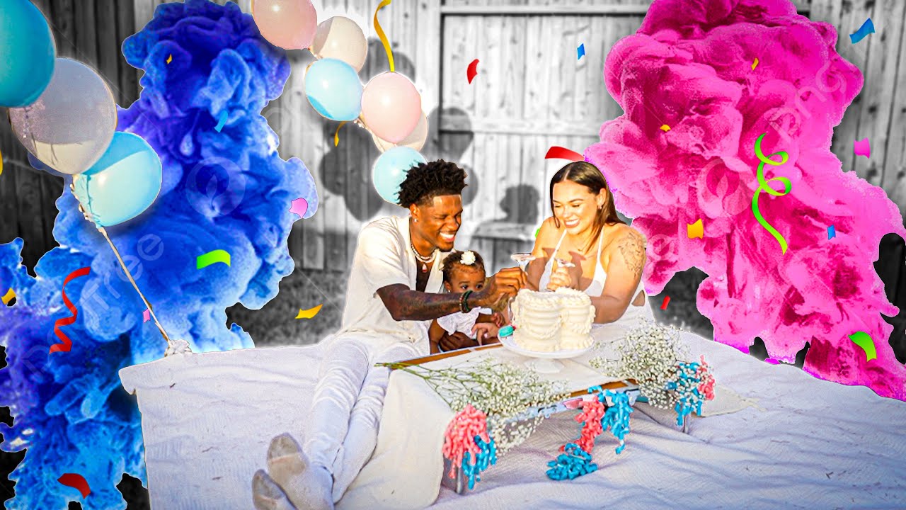 LAINA AND KING OFFICIAL GENDER REVEAL!!!👶🏽🎊