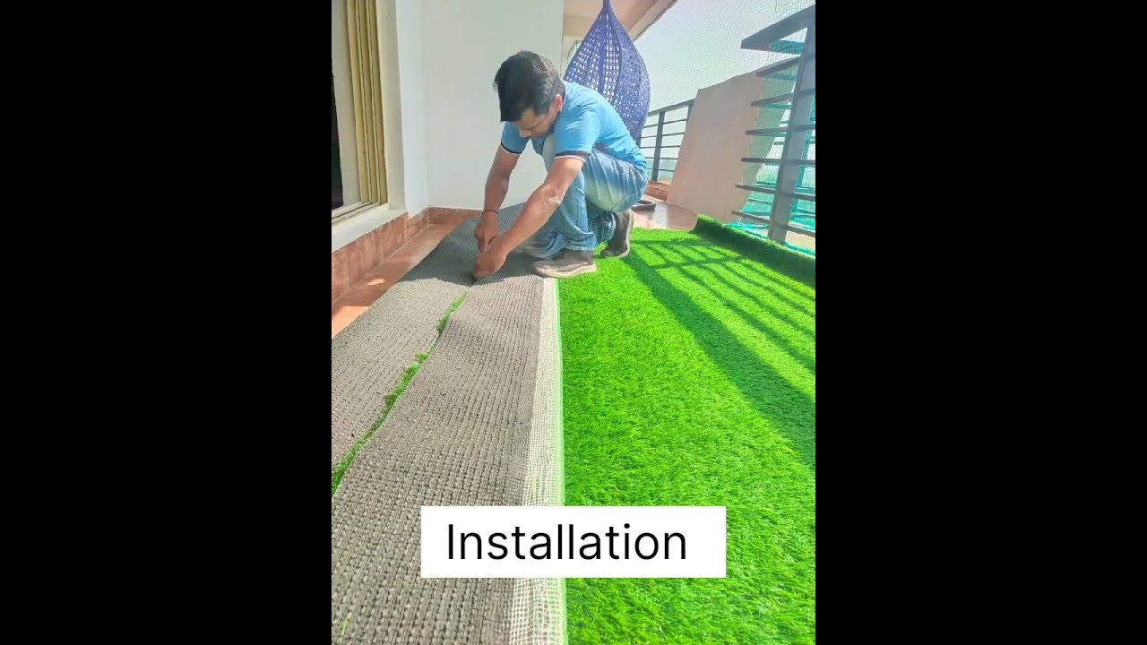 interior design / Artificial Grass installation 