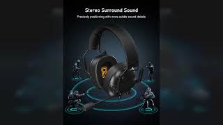 Overview: SENZER SG500 Surround Sound Pro Gaming Headset with Noise Cancelling Microphone - Soft... screenshot 3