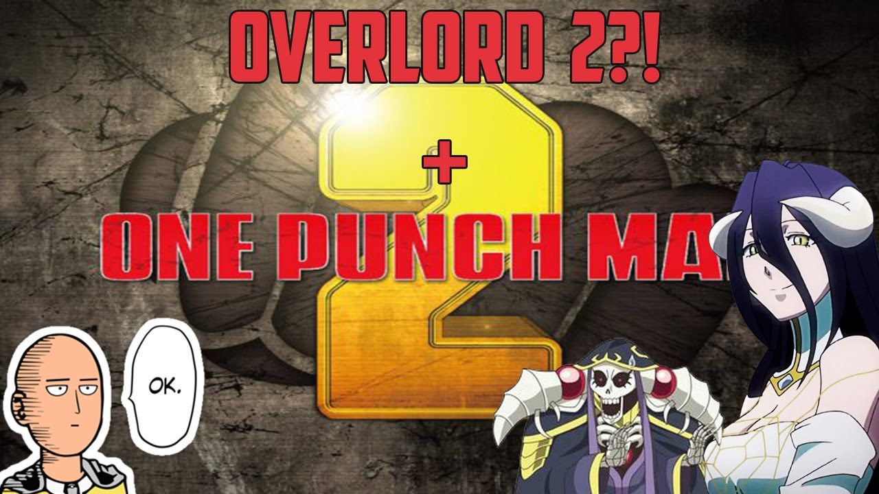 One Punch Man 2ª temporada e Overlord 2?! - Onigiri News 