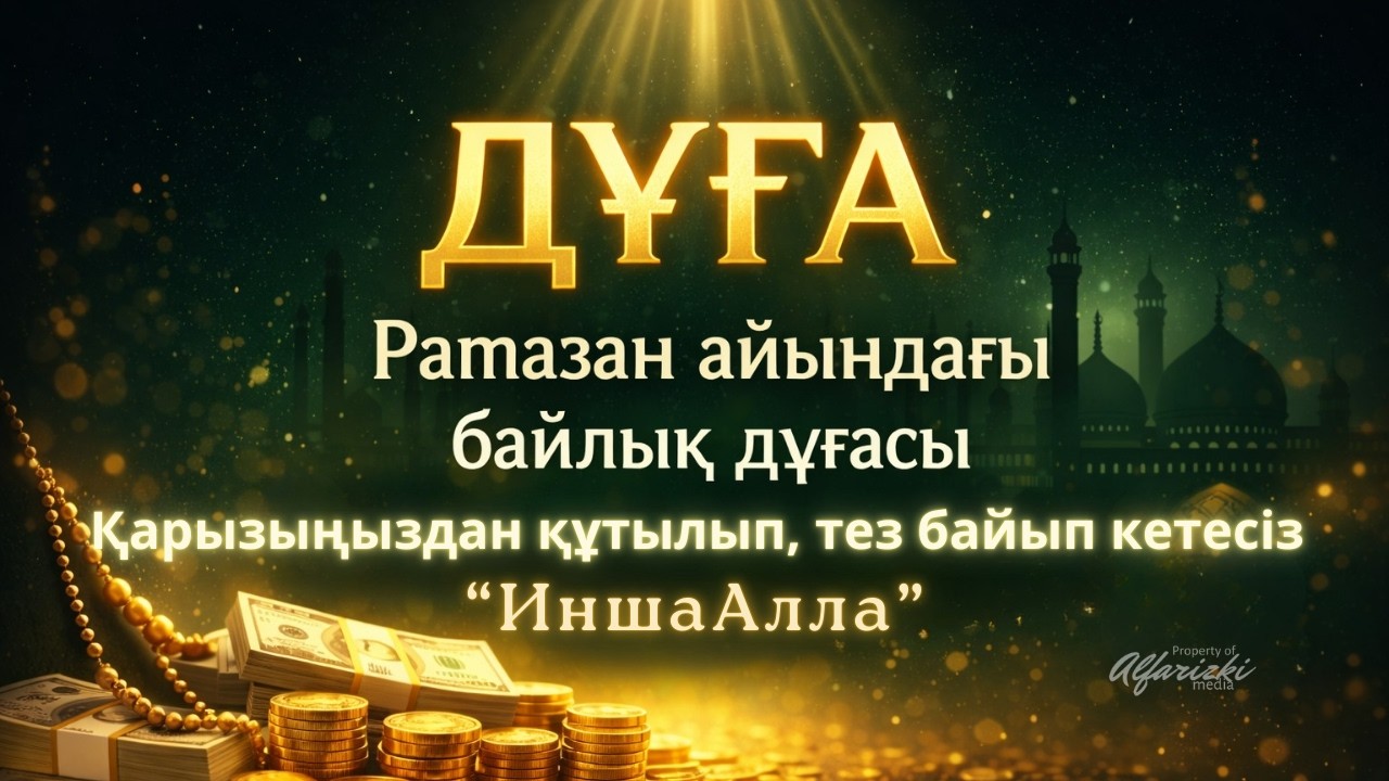 Рамазан айындағы байлық дұғасы | Қарызыңыздан құтылып, тез байып кетесіз, ИншаАлла