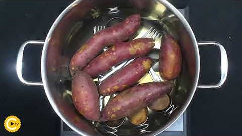 Cách  luộc  khoai lang không cần nước   YouTube