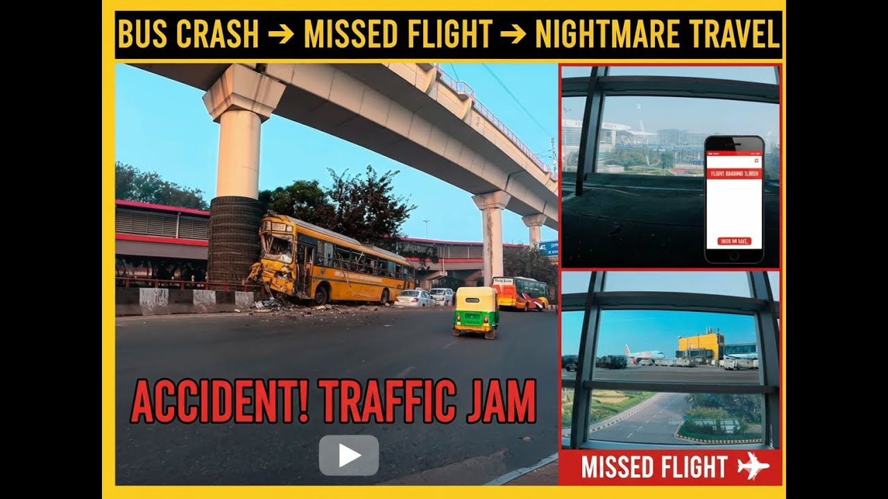 Ghr jate hi Surpriuse😱 || Shit Flight miss ho Gai || Apni Bus ki accident ho gai 🥹