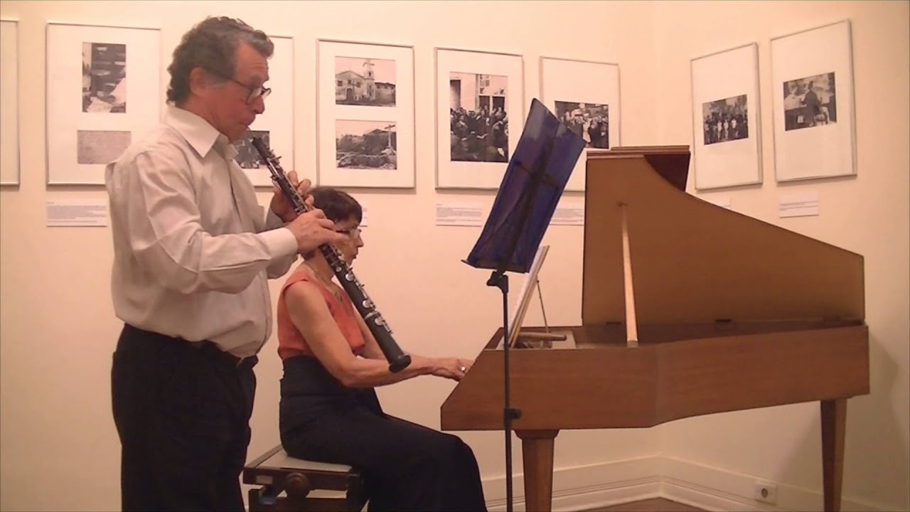 Alessandro Besozzi Sonata para oboé e cravo YouTube