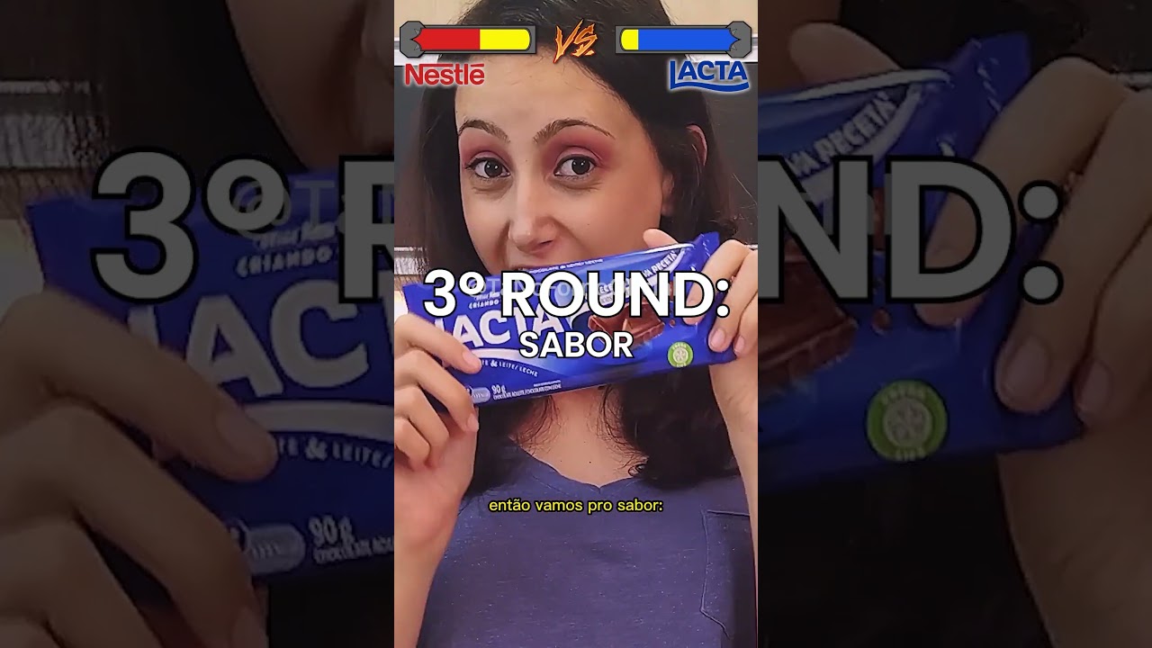 🥊🍫 BATALHA DE CHOCOLATES 2| Quem ganha: Nestlé ou Lacta??? #batalhadecomidas