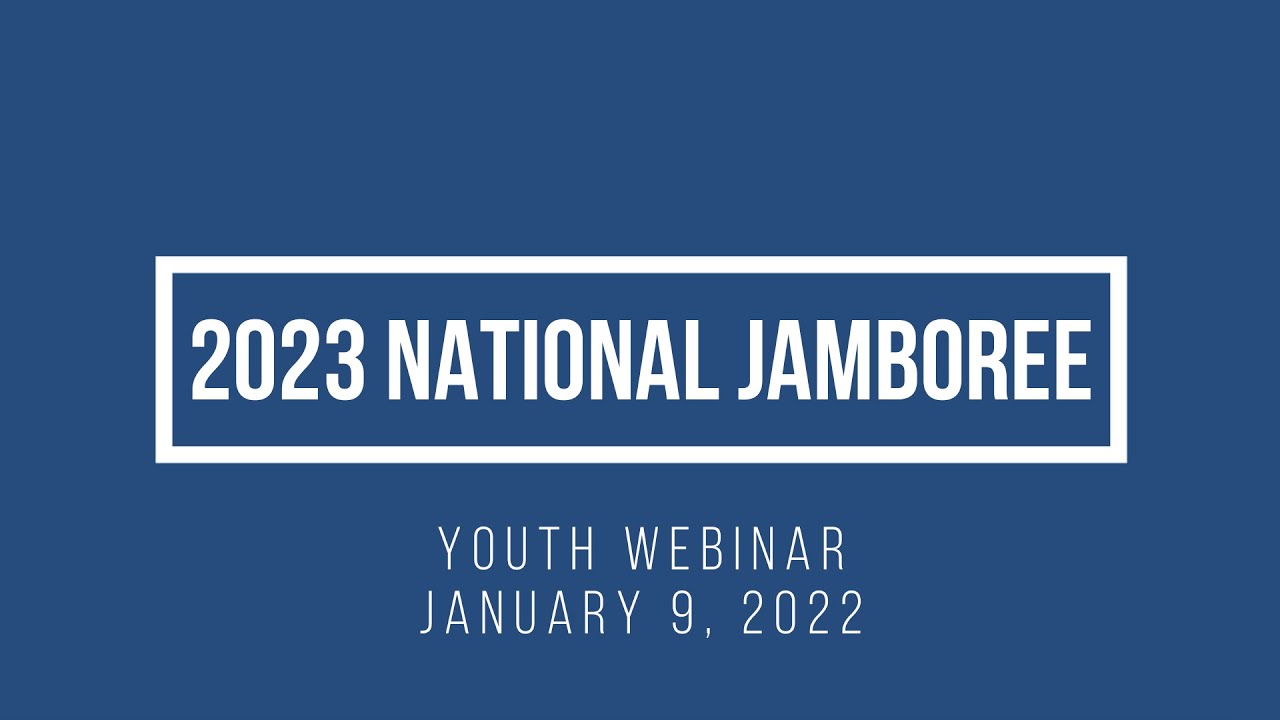 2023 Jamboree Youth inar (192022) YouTube
