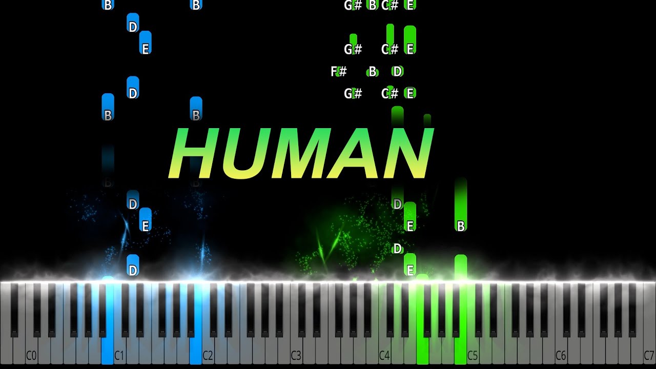 Rag'n'Bone Man - Human Piano Tutorial