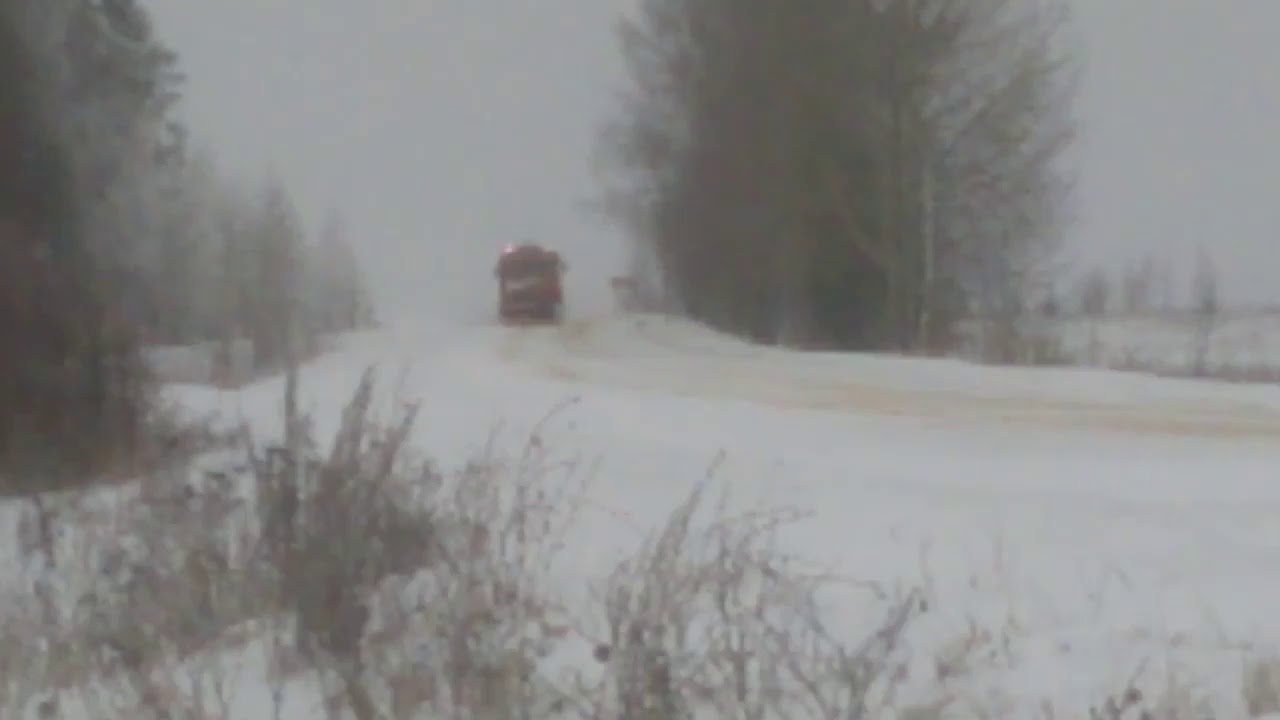 Камаз в деревне