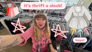 THRIFT WITH ME for a 2000s Babydoll top! (Success! …kinda)