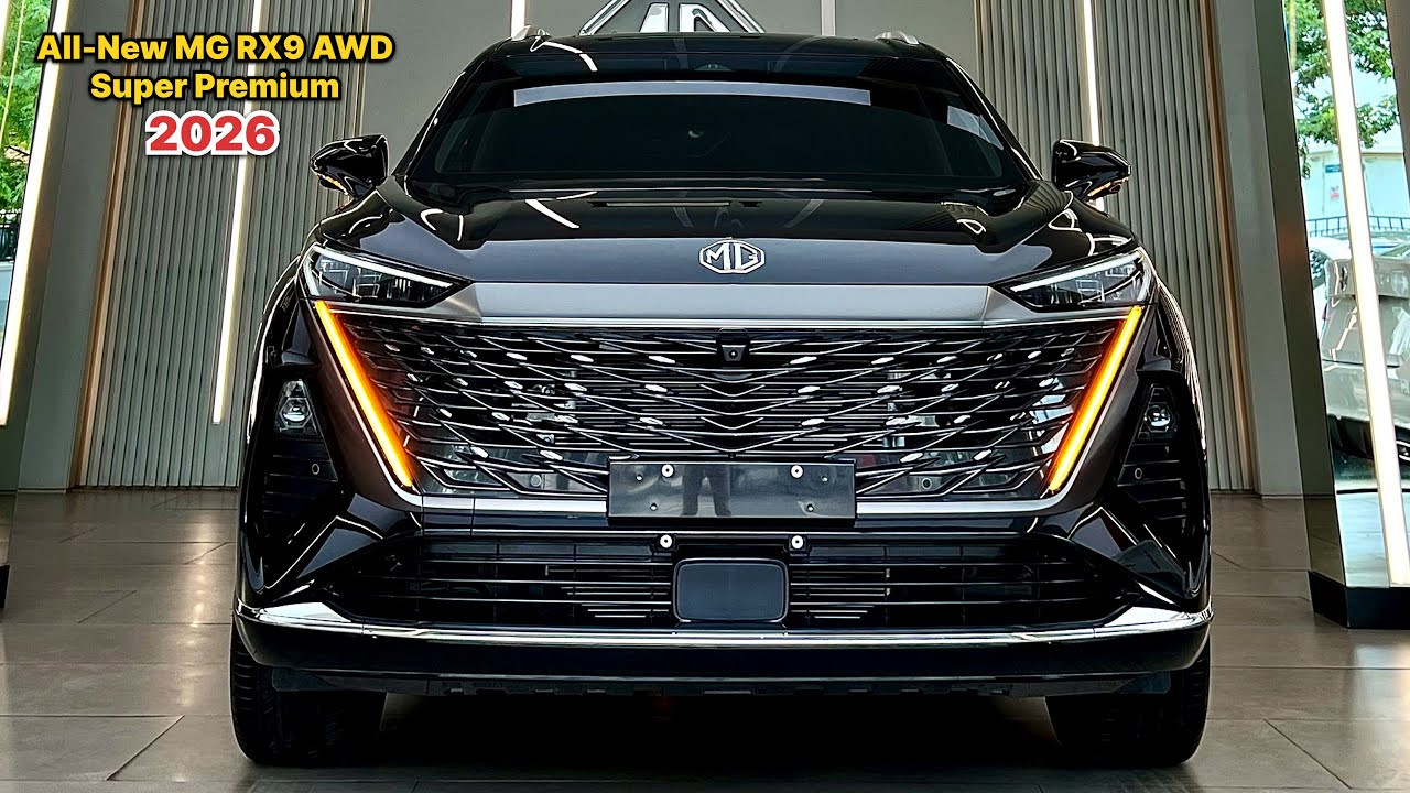 Новинка! MG RX9 AWD Super Premium 2026 года — обновленный экстерьер и интерьер.
