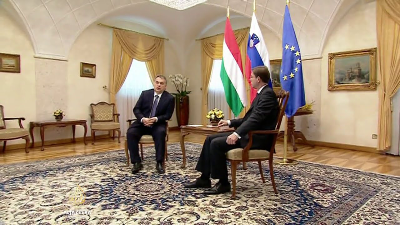 أوربان يناقش أزمة اللاجئين في سلوفينيا