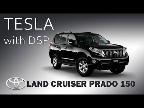 Установка и обзор магнитолы Tesla для Toyota Land Cruiser Prado 150  2013-2017  (9 Android +DSP).