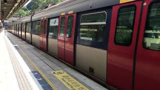 港鐵東鐵線SP1900 D225/D227離開及MLR E23/E90到達沙田站