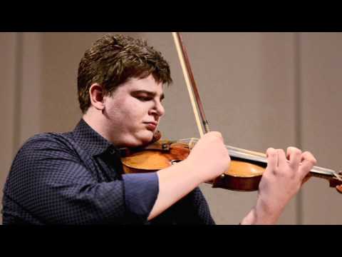 Chad Hoopes - Ravel's Tzigane  (Classical MPR Artist in Residence Live at MacPhail)