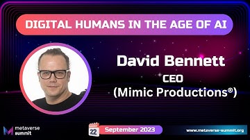 Digital Humans in the Age of AI with David Bennett