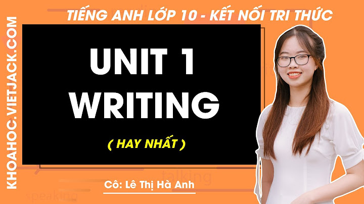 Dịch đoạn văn tiếng anh lớp 10 unit 1