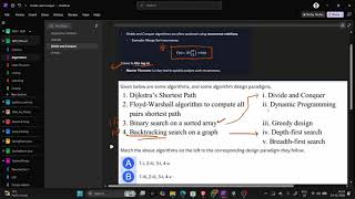Algorithms - Greedy & Divide and Conquer Questions SEBI Grade A IT Phase 2