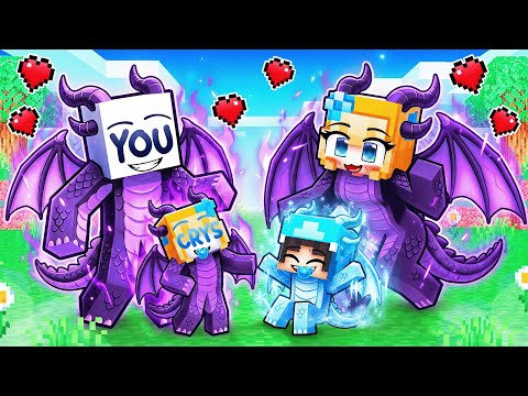 You Have an ELEMENTAL DRAGON Family in Minecraft!